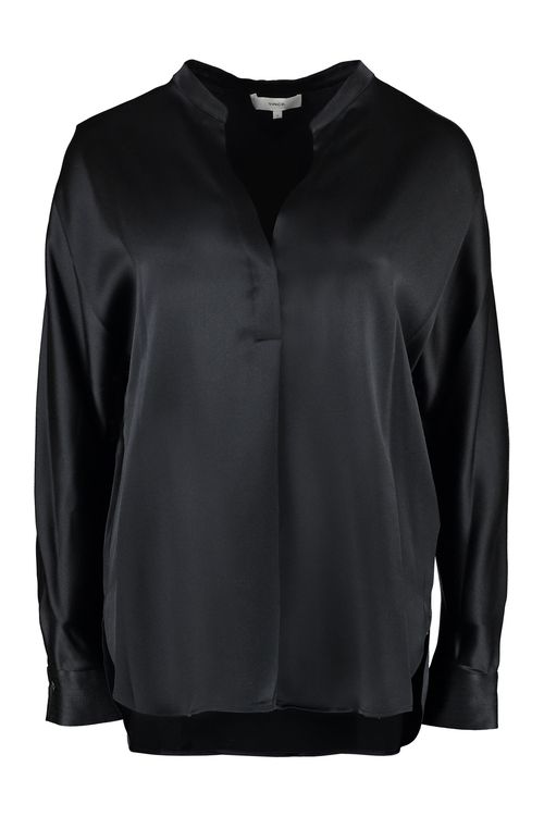 Silk V-neck Blouse