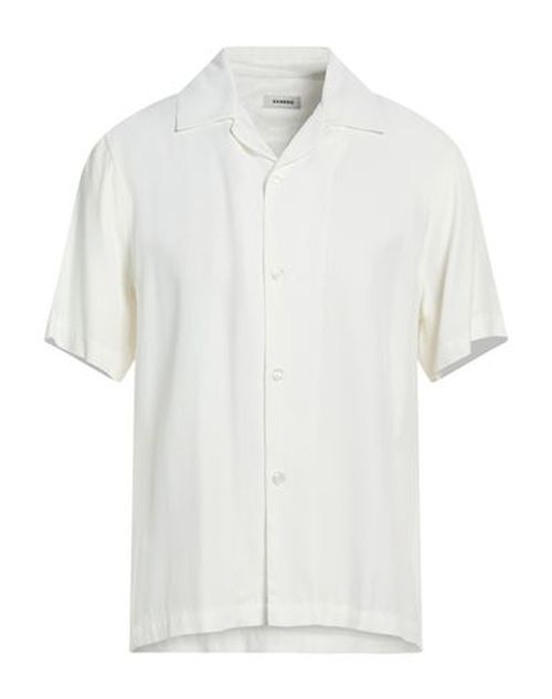 Man Shirt Off white Size XL Viscose