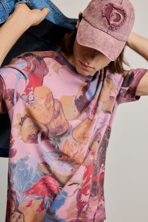 Floral printed t-shirt