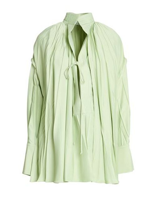 Woman Top Lime green Size M Viscose, Elastane