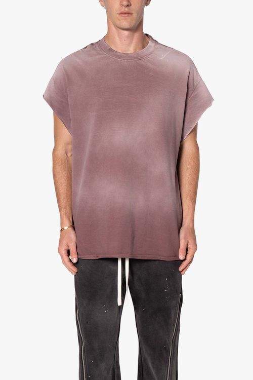 Vintage Moth Eaten Shirt - Plum
