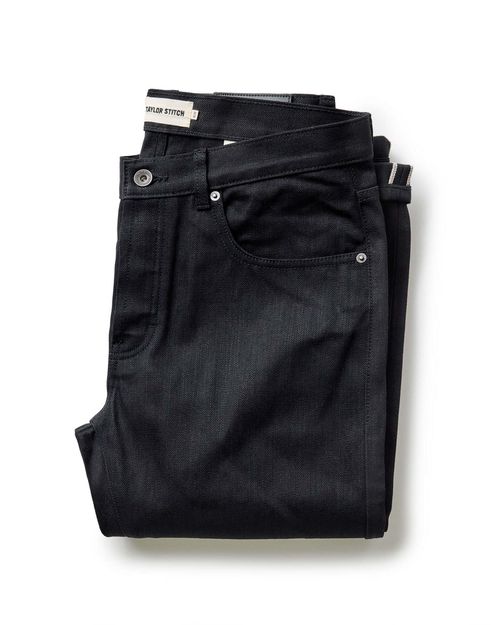 Men's Organic Cotton Democratic Jean in Rigid Black Organic Selvedge