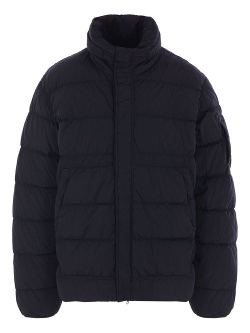Quilted padded coat - Black