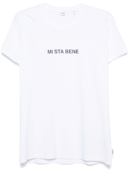 Slogan-print T-shirt - White