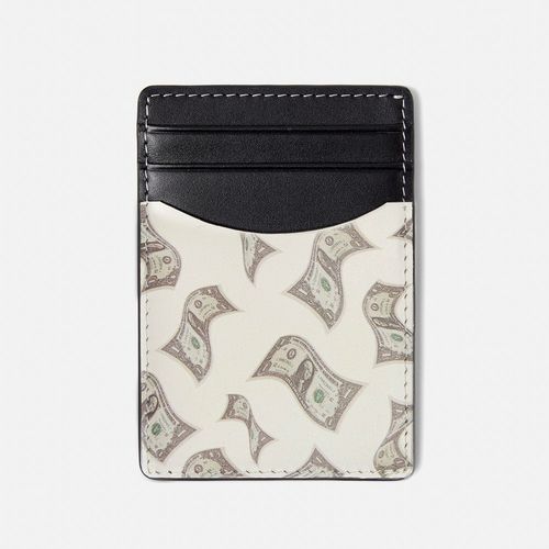 Unisex Dean Dollar Bills Card Holder, Size