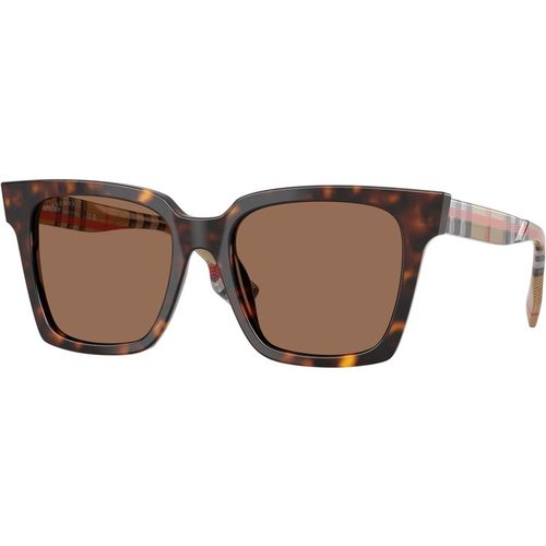 Burberry Donna Burberry BE4335 MAPLE 390373 Occhiali da sole Acetato Marrone Marrone Squadrata Normale