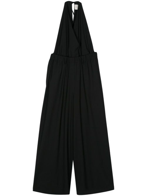 Wide-leg jumpsuit - Black
