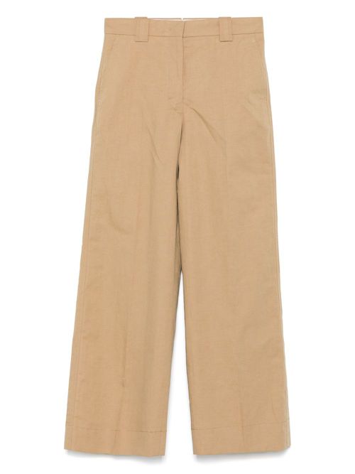 Incotex pressed-crease trousers - Neutrals