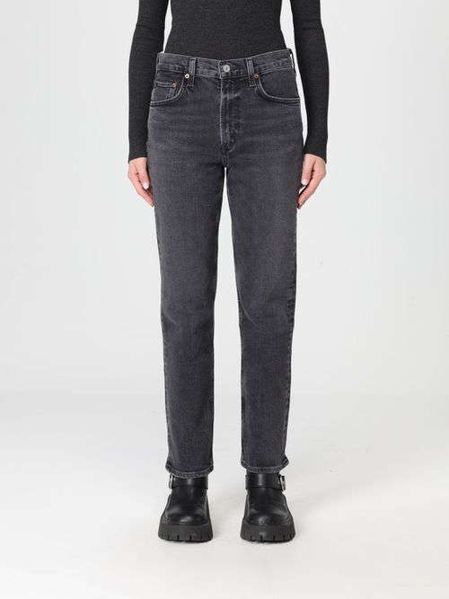 Jeans Woman color Black