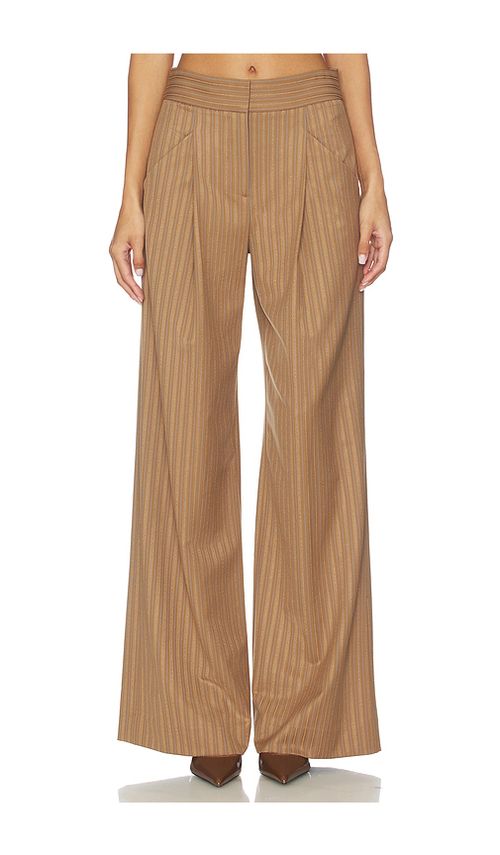 Veronica Beard PANTALON RIMINI en Brown. 2. Also , 4