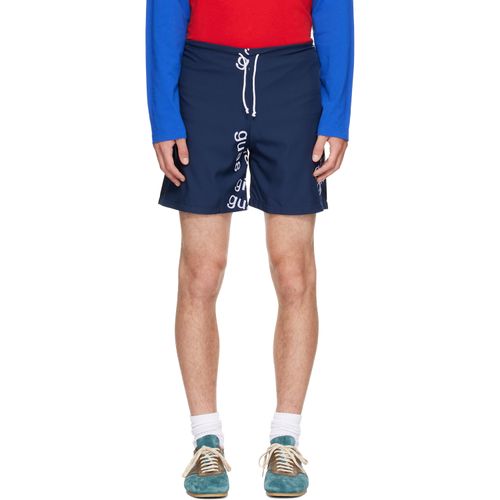 Navy Travel Shorts