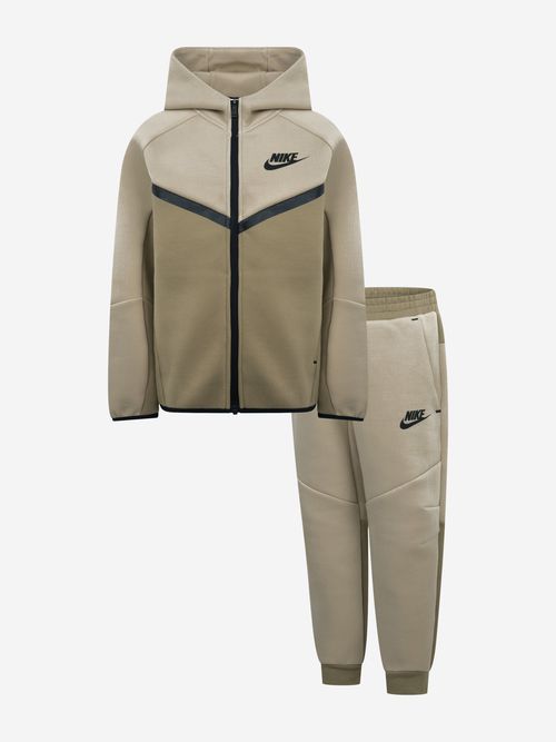 Kids NSW Tech Fleece Tracksuit in Beige