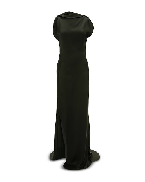 Sleeveless Draped Dress