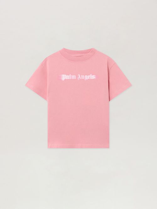 Blurred Logo Reg.tshirt S/s Kids  Antique Rose