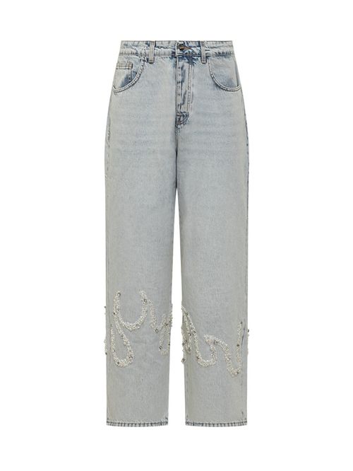 Light Blue Straight Jeans