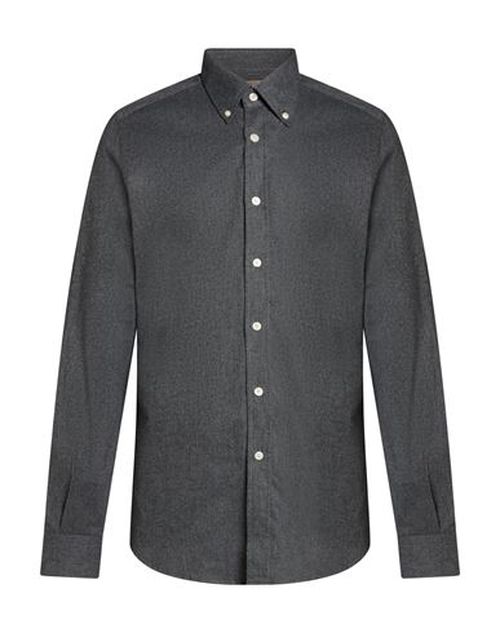 Man Shirt Charcoal Size 15 ½ Cotton