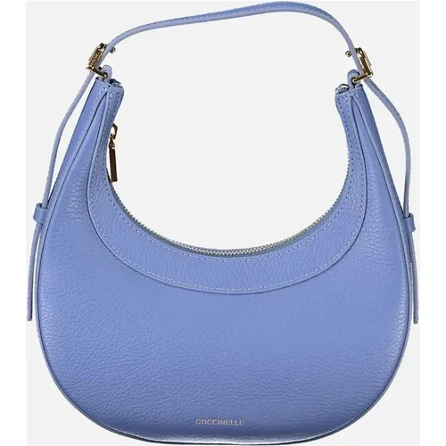 Coccinelle Women's Light Blue Leather Women Handbag - Size: ONE size