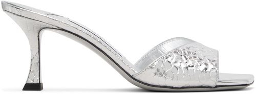 Silver Skye 70 Heeled Sandals