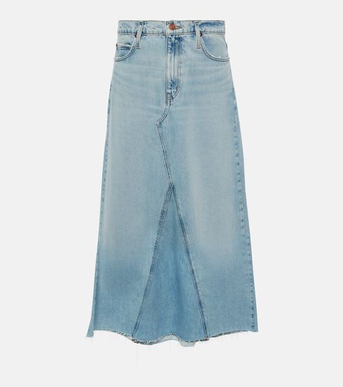 Dorothy denim maxi skirt