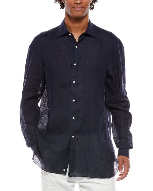 Milano Mix Linen Dress Shirt