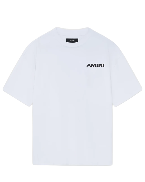 Amiri Sports Logo T-Shirt in White - White