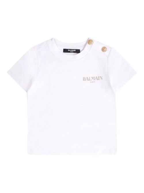Logo-print short-sleeve T-shirt - White