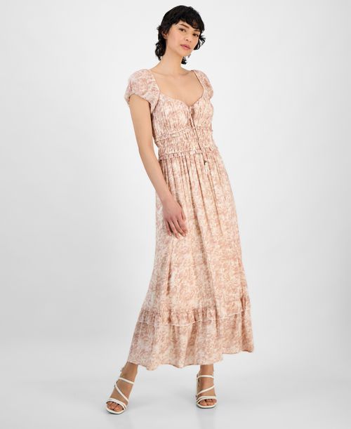 And Now This | Women's Sweetheart-Neck Maxi Dress, Exclusively at Macy's - Pink Floral | Realry And Now This | Women's Sweetheart-Neck Maxi Dress, Exclusively at Macy's - Pink Floral | Realry