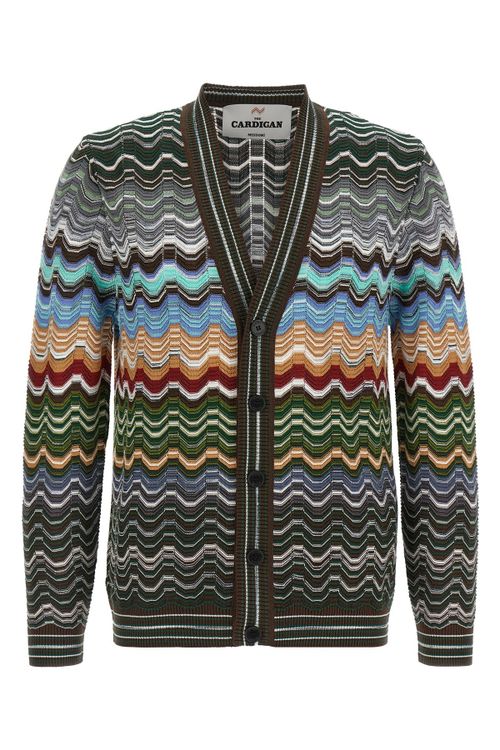 Greek Pattern Cardigan