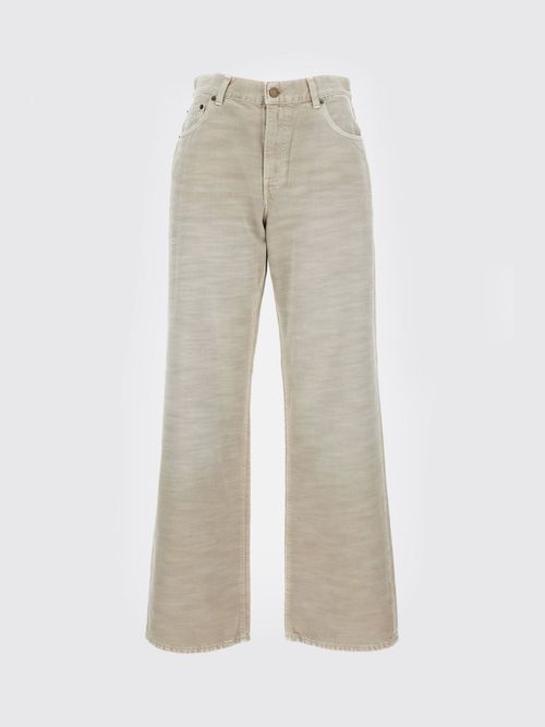 Jeans Woman color Beige