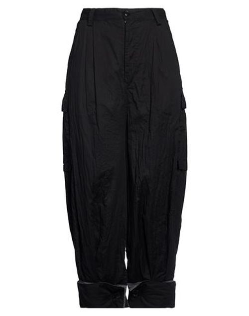 Woman Pants Black Size 1 Cotton