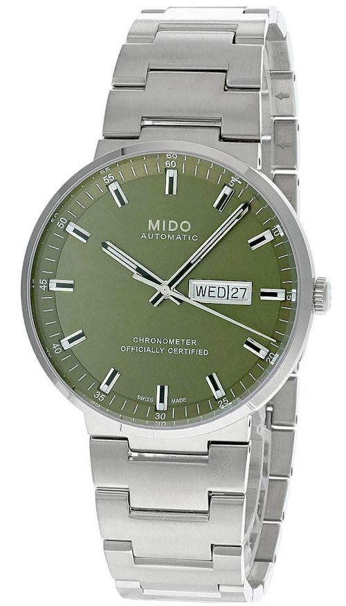 MIDO Ocean Commander Icone AUTO 42MM Olive Green Dial Men's Watch M031.631.11.091.00 / M0316311109100