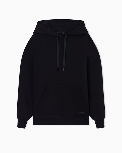 Scuba fabric hoodie