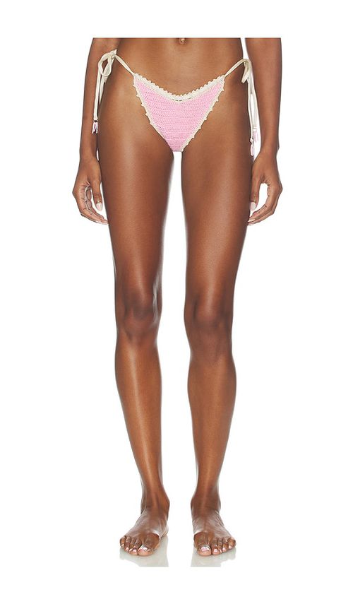 Capittana Trinidad Flower Bottom in Pink. - M also in L