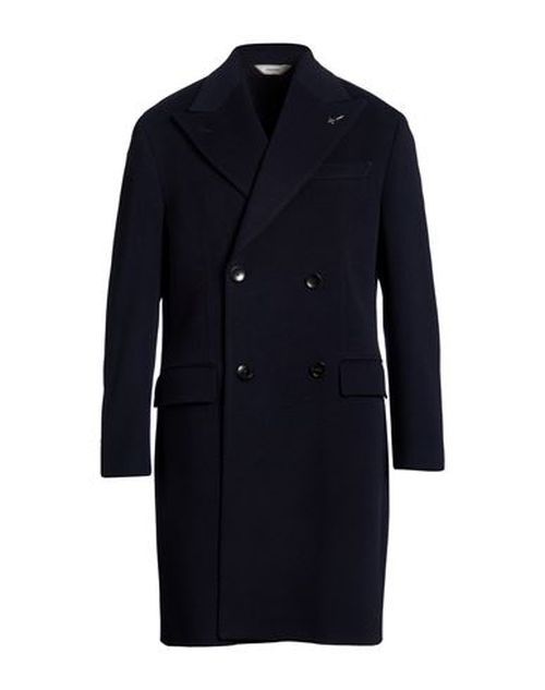 Man Coat Navy Size 44 Wool, Cashmere
