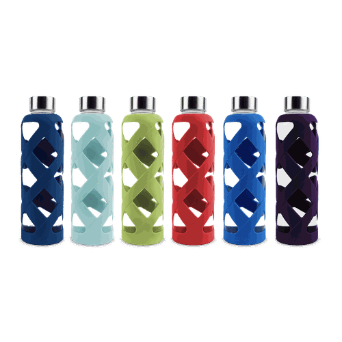 6-Pack Of Premium Glass Bottles 