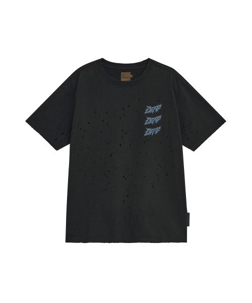 ICY LOGO DAMAGED T-SHIRTS