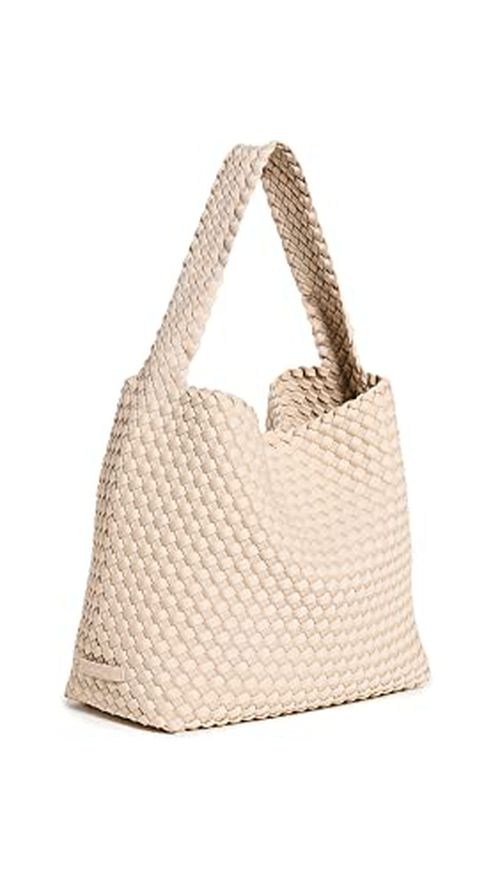 Naghedi Women's Nomad Hobo, Ecru, Off White, Tan, One Size