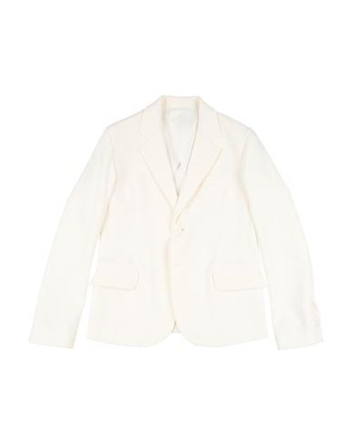 Man Blazer White Size 13 Cotton, Polyamide, Elastane