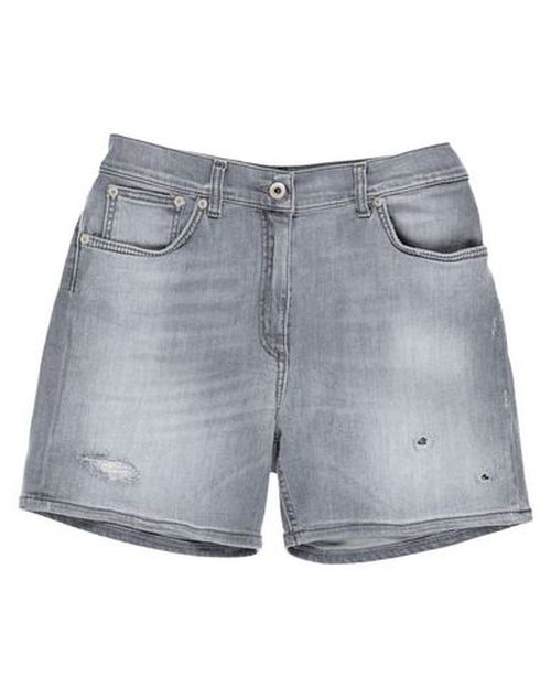 Woman Denim shorts Grey Size 31 Cotton, Elastomultiester, Elastane