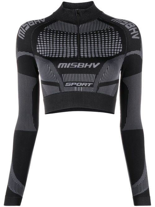 Sport Europa cropped top - Black