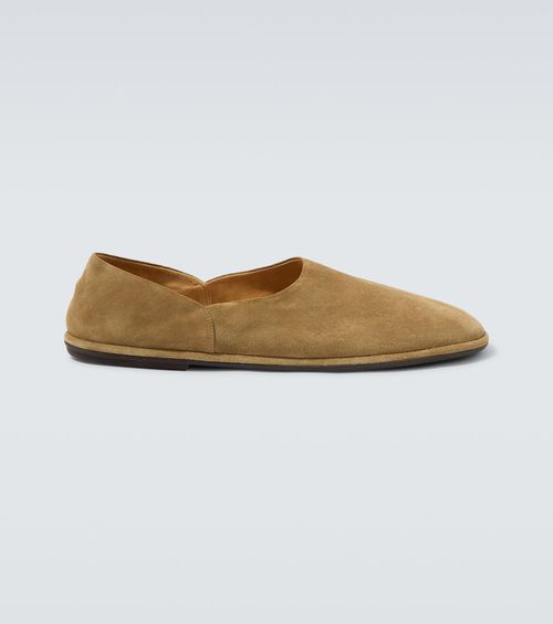 Canal suede loafers