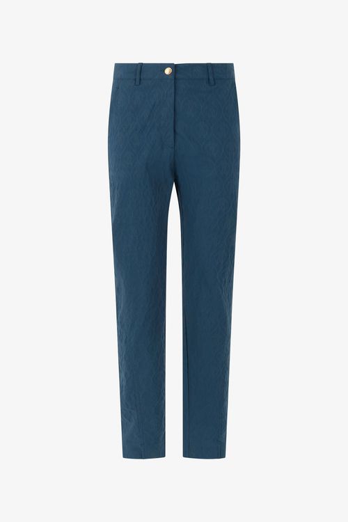 Teal Trousers