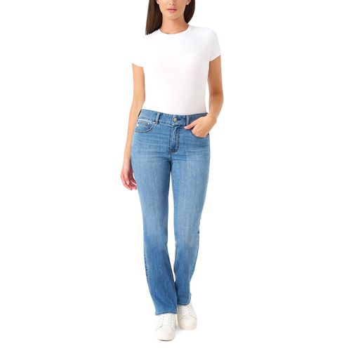 TUMMYLESS BOOTCUT JEAN - MEDIUM WASH 24W:-