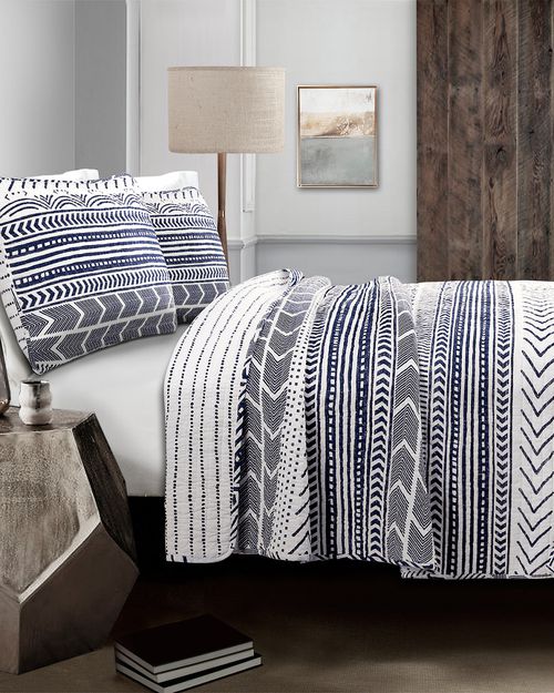 Lush Decor Fashions 3pc Hygge Geo Quilt Set