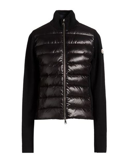 Woman Puffer Black Size L Virgin Wool, Polyamide