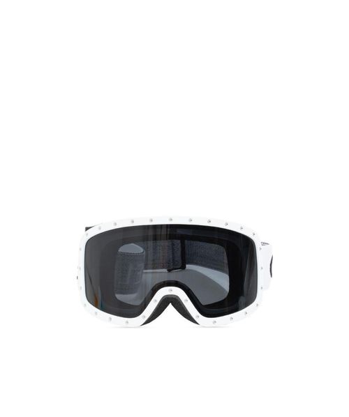 CELINE Ski Mask in Plastic with Metal Studs