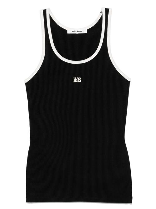 Wales Bonner Sonic tank top - Black