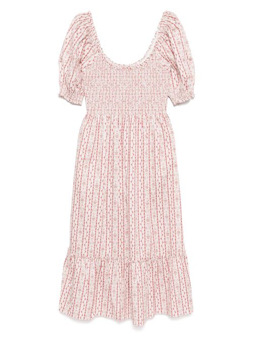 HILL HOUSE HOME Madeline nap dress - Red