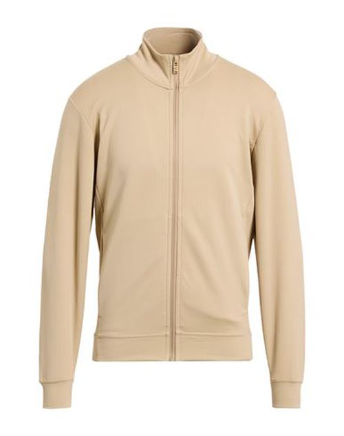 Man Sweatshirt Beige Size M Polyester