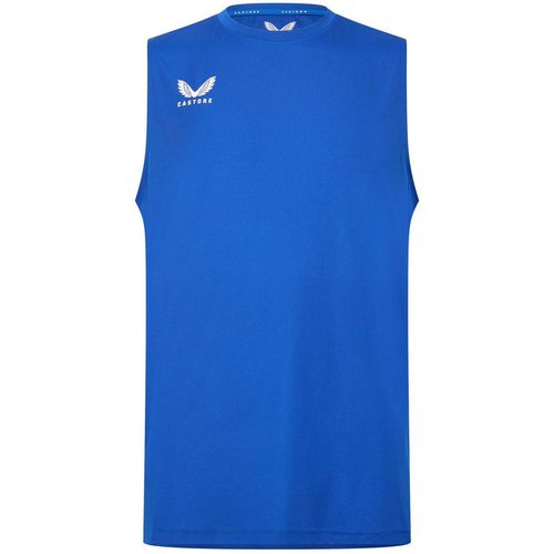 Castore Mens Trn Singlet in Surf The Web - Blue - X-Large